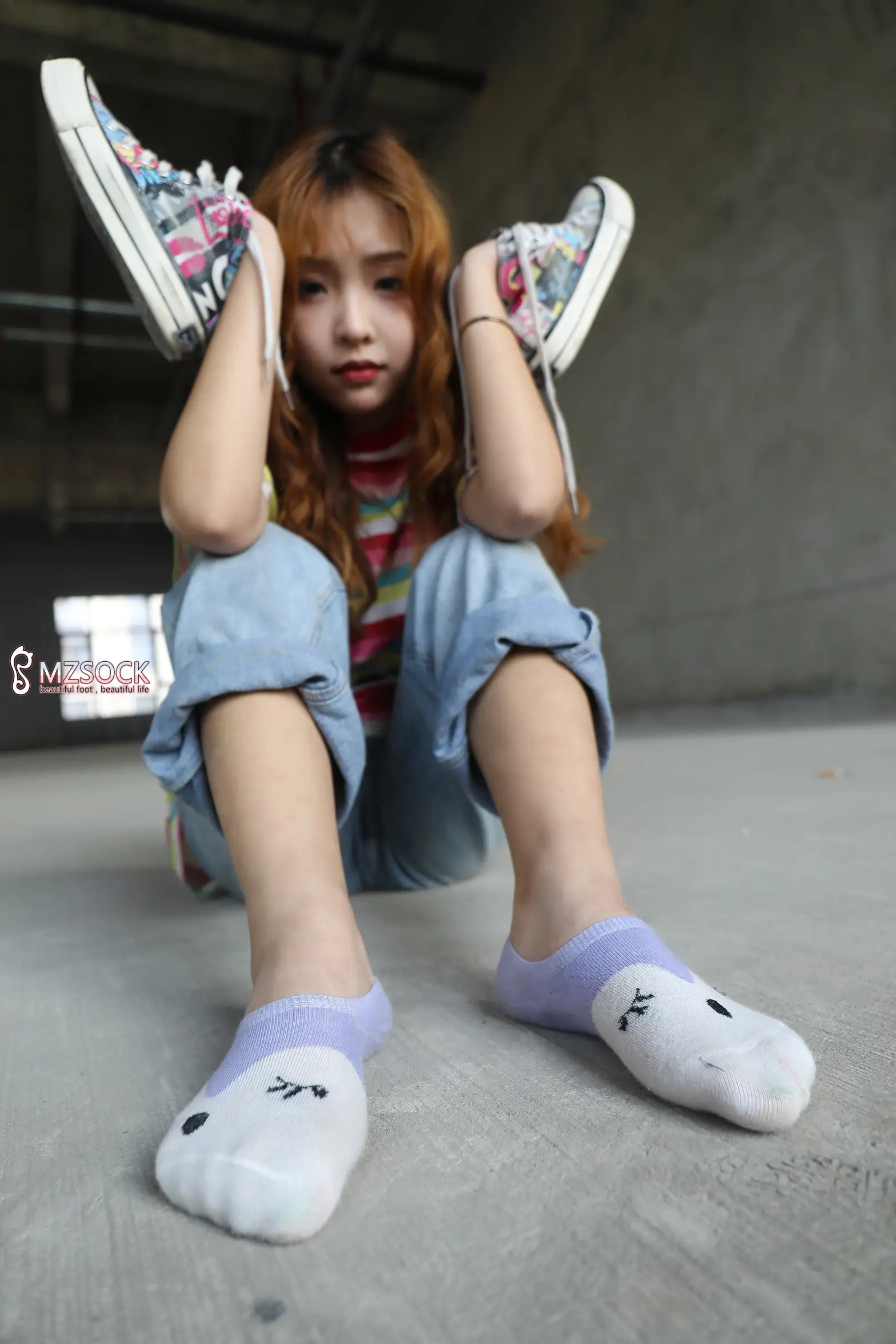 [Mzsock] Love beautiful feet NO.081 ella#[53P]-36