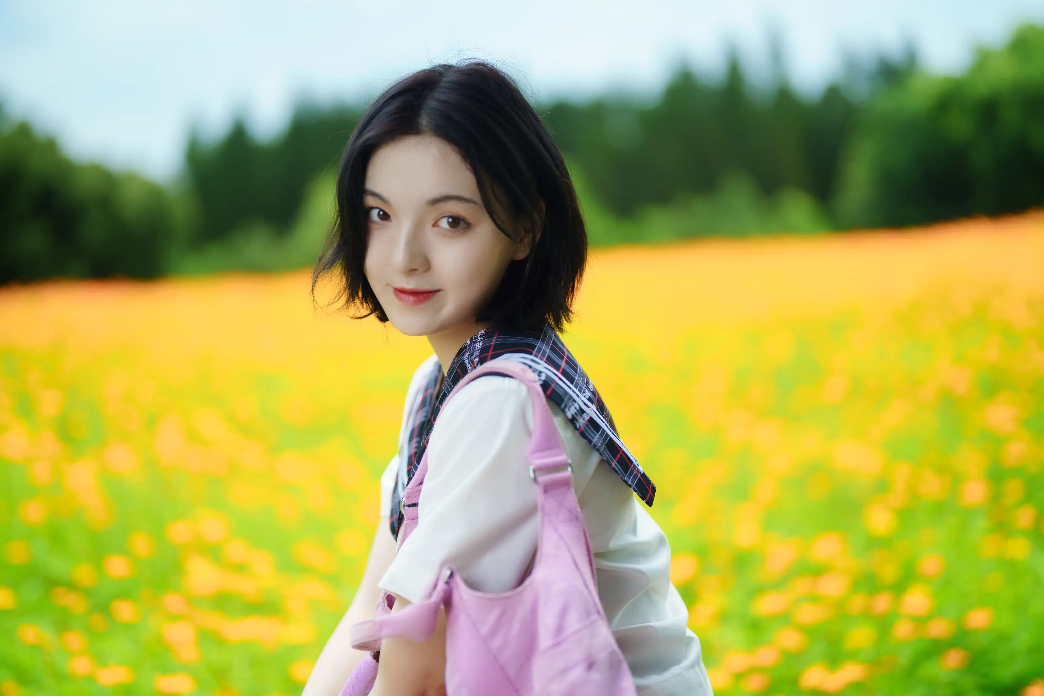 [YITUYU] 2021.11.12 Vol.441 – JK girl in the flower field dudu#[51P]-24